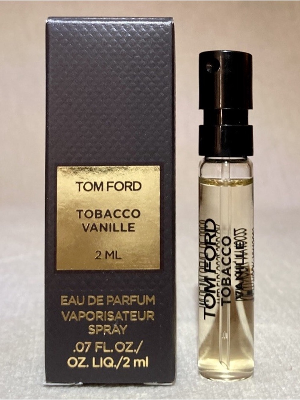 Tom Ford Tobacco Vanille Mini Travel Spray 2ml NEW in box! GWP